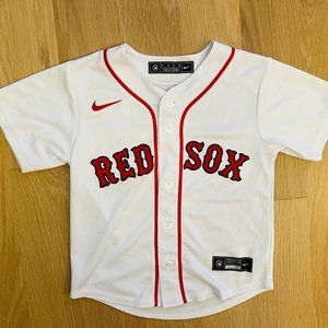 Kids Youth MLB Nike Red Sox Jersey - Authentic, excellent condition, size M 5/6